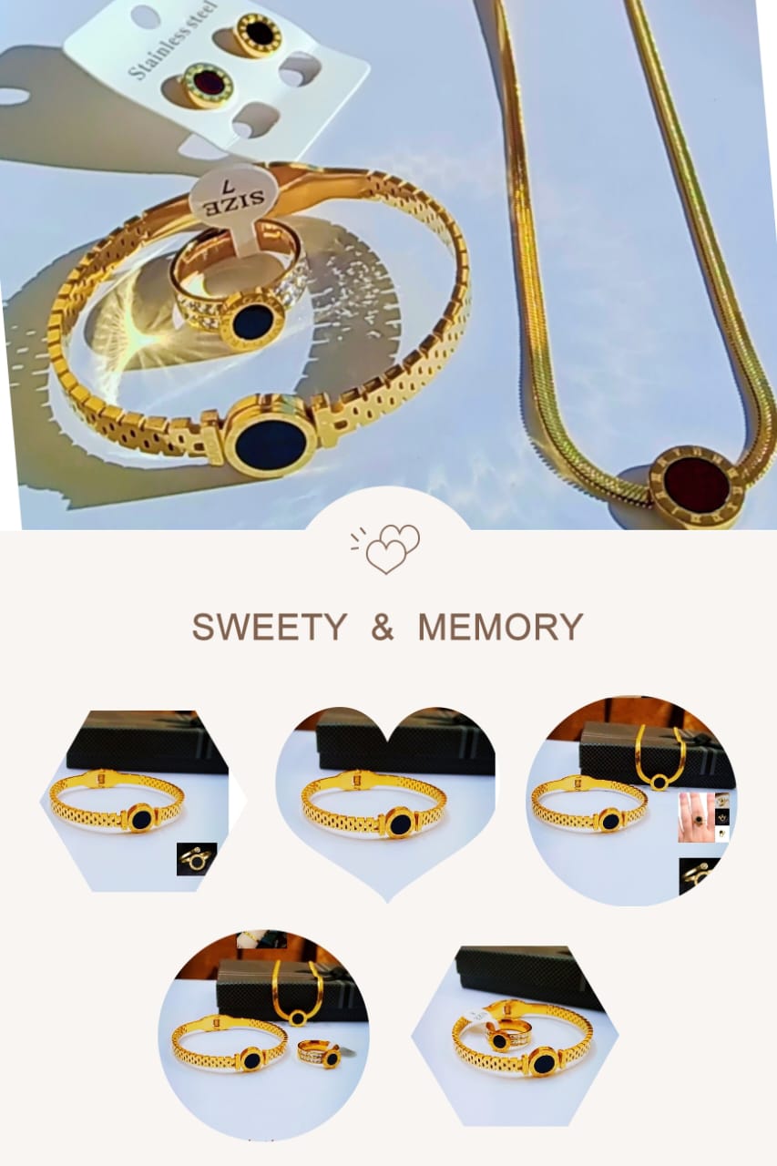 Collation OF Original Branded Gold Manufacturing Color Bracelet & Sets